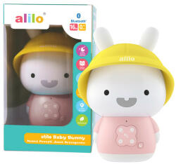 Alilo Baby Bunny - Iepuras interactiv cu povesti si cantece, roz, RO/EN (G9S+Pink)
