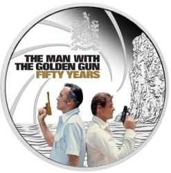  James Bond - The Man With The Golden Gun - 1 Oz - ezüst gyűjtői érme (szállítás 2024 4.20. )