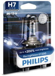 Philips Bec Far H7 55W 12V Racing Vision GT200 (Blister) Philips (12972RGTB1)