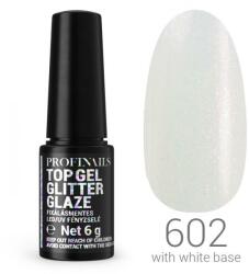 Profinails UV lakkzselé Glitter Glaze Top 6gr 602
