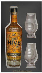  The Hive whisky Ajándékcsomag 2 pohárral (0, 7L / 46%) - goodspirit