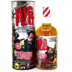 BIG PEAT Karácsonyi kiadás 2023 whisky díszdobozban (0, 7L / 54, 8%)