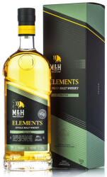 M&H Elements Peated Single Malt whisky (0, 7L / 46%)