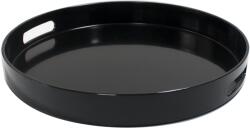 FUZHOU FUZHOU-Сервитьорска табла КРЪГ с борд ЧЕРНА ø35xh4, 5cm (JQY17-7098C-1) (015205)