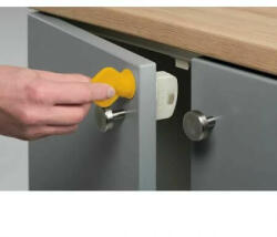  Protectie magnetica pentru dulap, 2 bucati, Safety