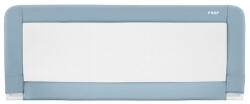  Bariera protectie anticadere din pat, 100 cm, Albastru/Gri, Reer