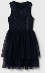 Guess gyerek ruha sötétkék, mini, harang alakú - sötétkék 158-166 - answear - 29 990 Ft