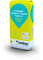 Weber Webertec Glass üvegtégla-falazó és Fugázó Habarcs, Fehér, 25kg