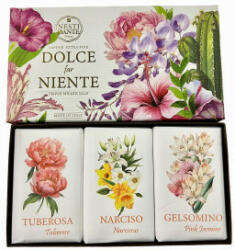 Nesti Dante Dolce Far Niente luxus ajándékszett 3 x 150 gr natúr szappan
