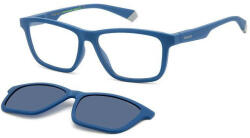 Polaroid PLD 2147/CS FLL/C3 55 Férfi, Női szemüvegkeret (optikai keret) clip-on napszemüveg előtéttel (PLD 2147/CS FLL/C3)
