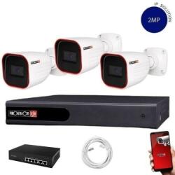 Provision-ISR Full HD 3 kamerás IP kamera rendszer 2MP felbontás (PRIP03)