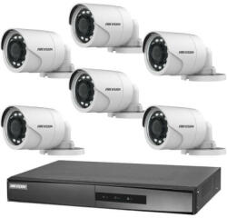 Hikvision TurboHD-TVI 6 kamerás kamerarendszer 2MP