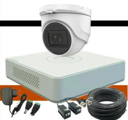 HIKVISION TurboHD-TVI 1 kamerás dome kamerarendszer 2MP színes éjszakai képpel