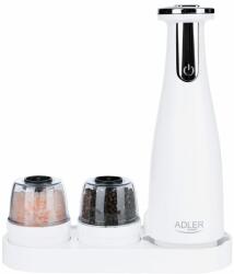 Adler Elektromos fűszerdaráló, Adler USB, 3 x tartály 150 ml, 75 g, Fehér
