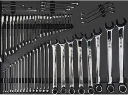 SP Tools Tálcás SP Tools "XL" Csillag-villáskulcs készlet 58 db-os - QUAD DRIVE (SPUSS010)