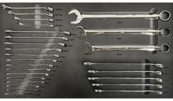 SP Tools Tálcás SP Tools "XL" Csillag-villáskulcs készlet 26 db-os - QUAD DRIVE (SP50013XL)