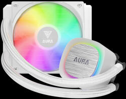 GAMDIAS AURA GL120 v2 White aRGB (AURA-GL120-V2-WH)