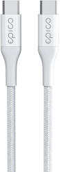 Epico - 65W-os GaN töltőcsomag 2m USB-C kábellel - Fehér (9915101100179_)