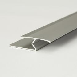 VIARPROFIL Roppantós Eloxált Alumínium Profil 32mmx2, 7m Ezüst
