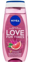Nivea Love Fun Times grépfrútillatú frissítő tusfürdő 250 ml