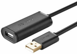 UGREEN US121 USB 2.0 hosszabbító kábel, aktív, 5m (fekete)