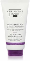 Christophe Robin Luscious Curl Defining Cream with Chia Seed Oil kisimító krém a hullámos és göndör hajra 150 ml