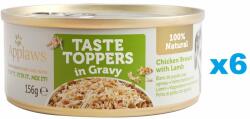 Applaws Taste Topper mancare umeda caine, cu piept de pui cu miel in sos 6x156 g