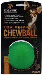 Starmark Starmark Treat Dispensing Chew Ball kutyajáték - M-méret: kb. Ø 7 cm