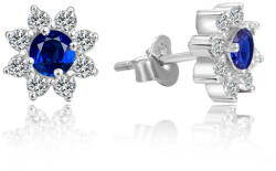 Beneto Ezüst fülbevaló virágok AGUP1171