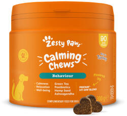 Zesty Paws 2x90db Zesty Paws Calming Chews pulyka étrendkiegészítő kutyáknak