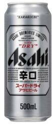 Asahi Beverages Super Dry sör DRS (0, 5L) - whiskynet