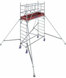 KRAUSE Monto Protec Gurulóállvány 1000-es Sorozat Munkamagasság: 4, 20 m (949530) - allvanybazis