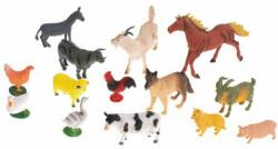 Kik KX5838 Figurine de animale de fermă cu accesorii, set de 14, multicolor (KX5838)