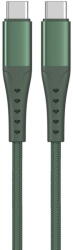 Lemontti LEMCSTCF602MV USB Type-C/USB Type-C Fast Charge 60W 2m Verde (LEMCSTCF602MV) - pcone