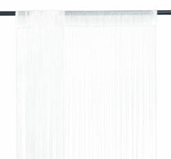 vidaXL 2 db fehér zsinórfüggöny 140 x 250 cm (132399)