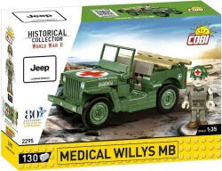 COBI Ambulance Willys MB, 1: 35, 135 LE, 1 f (CBCOBI-2295)