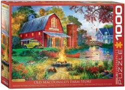 EUROGRAPHICS 1000 db-os puzzle - Campfire by the Barn, Dominic Davison (6000-5527) (6000-5527)