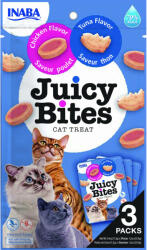 Inaba Foods Juicy Bites Recompense pentru Pisici cu Ton si Pui