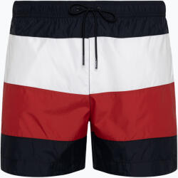 Tommy Hilfiger Pantaloni scurți de înot pentru bărbați Tommy Hilfiger Medium Drawstring Bold Flag desert sky