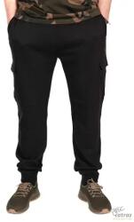 Fox Combat Melegítő Nadrág Méret: L - Fox LW Black/Camo Combat Joggers