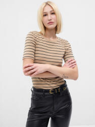 GAP Тениска с металически нишки GAP GAP | Bezhov | ЖЕНИ | XXS
