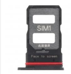 Xiaomi Poco X6 Pro DualSim sim kártya tartó tálca, fekete (gyári)