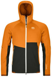 Ortovox Fleece Rib Hoody M Mărime: M / Culoare: portocaliu/