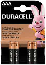 Duracell MN2400 LR03 AAA Basic elem 4db-os csomagban (ár/db)
