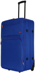 Benzi BZ5383 kék 2 kerekű bővíthető nagy bőrönd (BZ5383-L-kek-narancs)