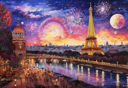 Bluebird Puzzle 90655 - Landscape In Pointillism - 1000 db-os puzzle (90655)