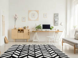  MUNDO fekete-bézs kültéri szőnyeg Méret: 200x290 cm (DW86063/1C)