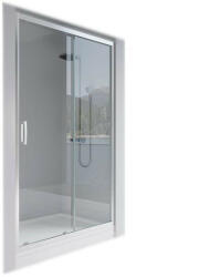 Vela Banyo KAYRA zuhany tolóajtó - víztiszta 6 mm biztonsági üveggel - 130 x 190 cm