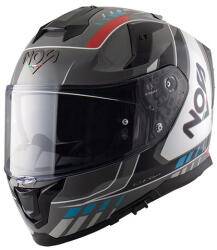 NOS-Helmets NS-10 Full Face Mig Red/Blue Zárt Motoros Bukósisak