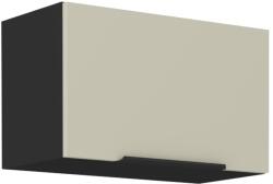 TEMPO KONDELA Dulap superior, caşmir/negru, ARAKA 60 GU-36 1F